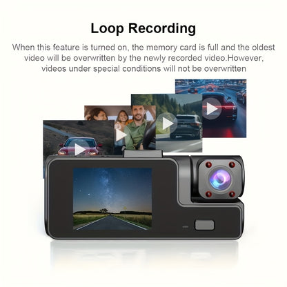 SafeCam Dual Dash Cam