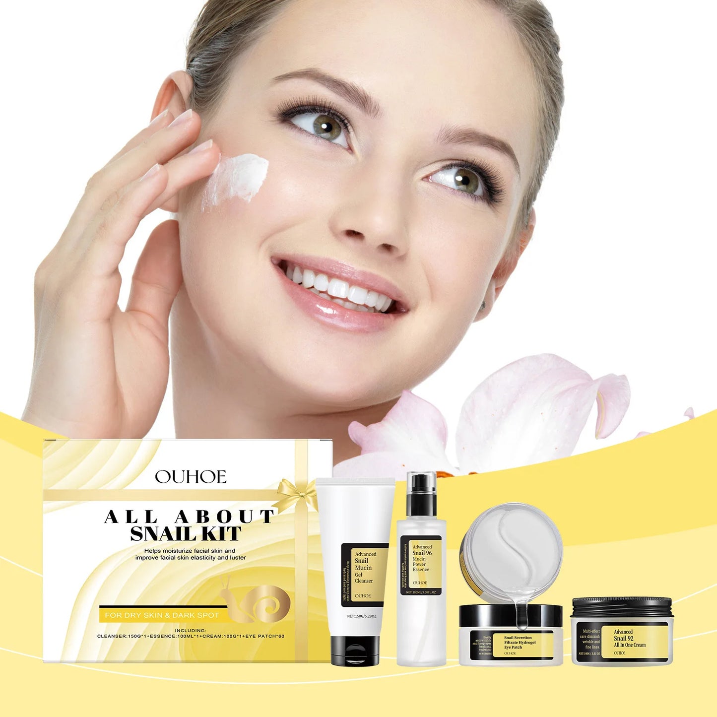 Advanced Snail 96 Mucin power essence 4 in 1 Set