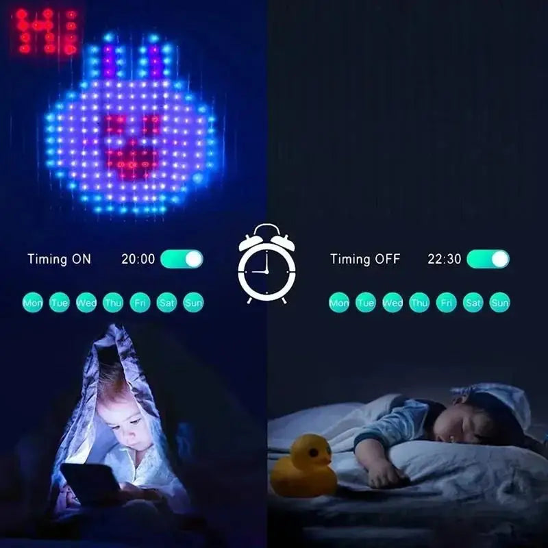 LumiDrop- Smart Curtain Led Lights