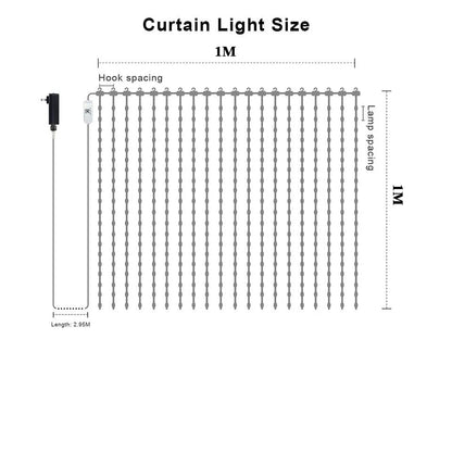 LumiDrop- Smart Curtain Led Lights