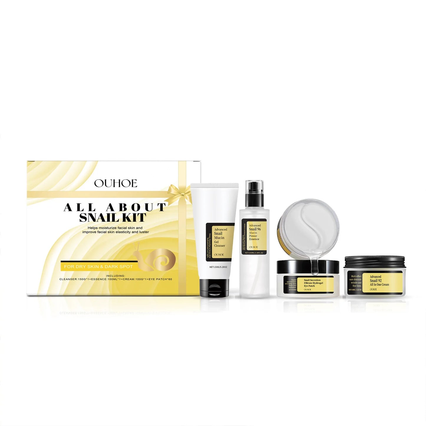 Advanced Snail 96 Mucin power essence 4 in 1 Set