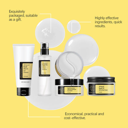 Advanced Snail 96 Mucin power essence 4 in 1 Set