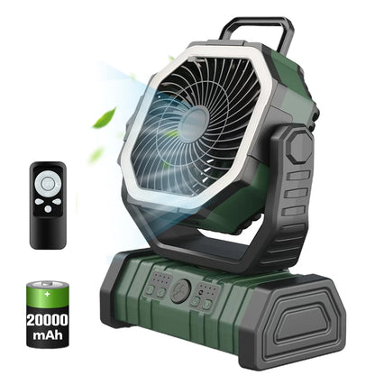 CampCool Max Rechargeable Camping Fan