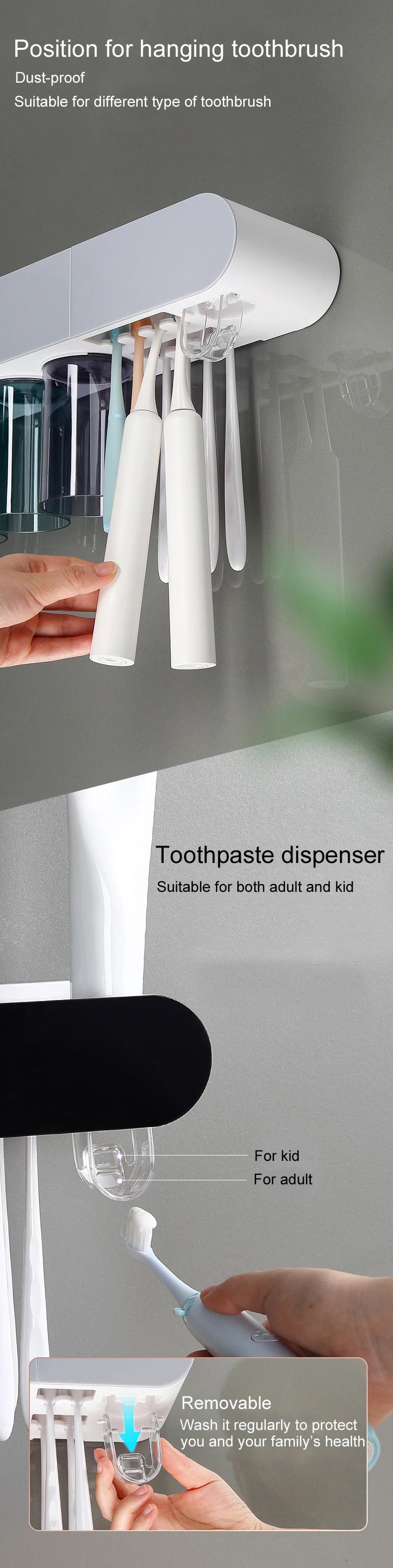 ToothTidy Wall Rack