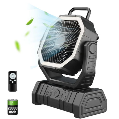 CampCool Max Rechargeable Camping Fan