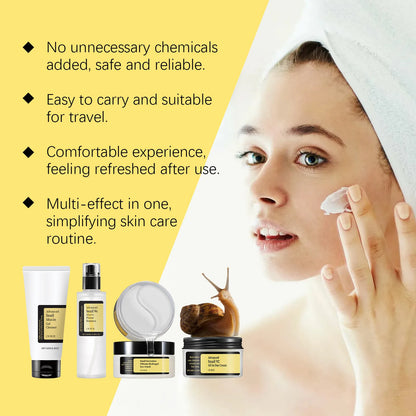 Advanced Snail 96 Mucin power essence 4 in 1 Set