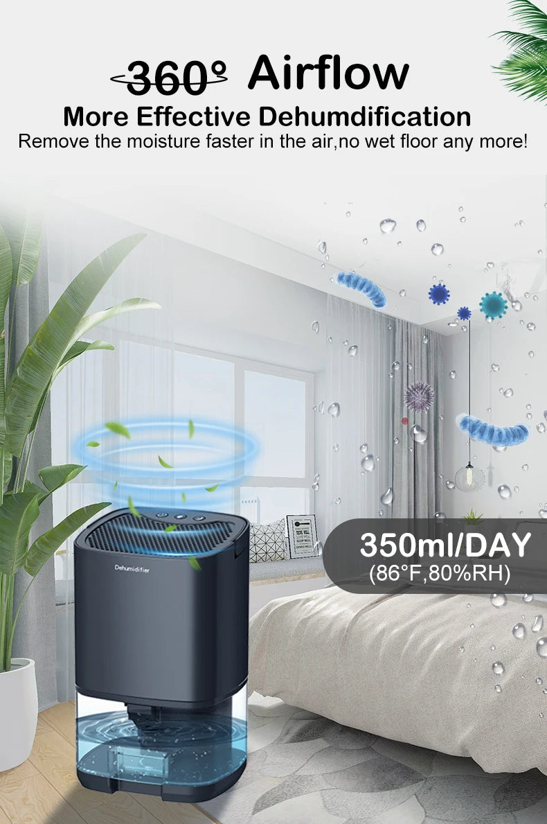 AirHaven Pro Smart Air Purifier and Home Office Dehumidifier