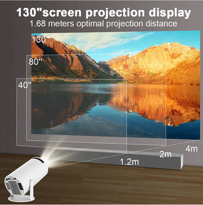 SkyBeam 4K Android Projector