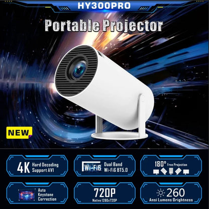 SkyBeam 4K Android Projector