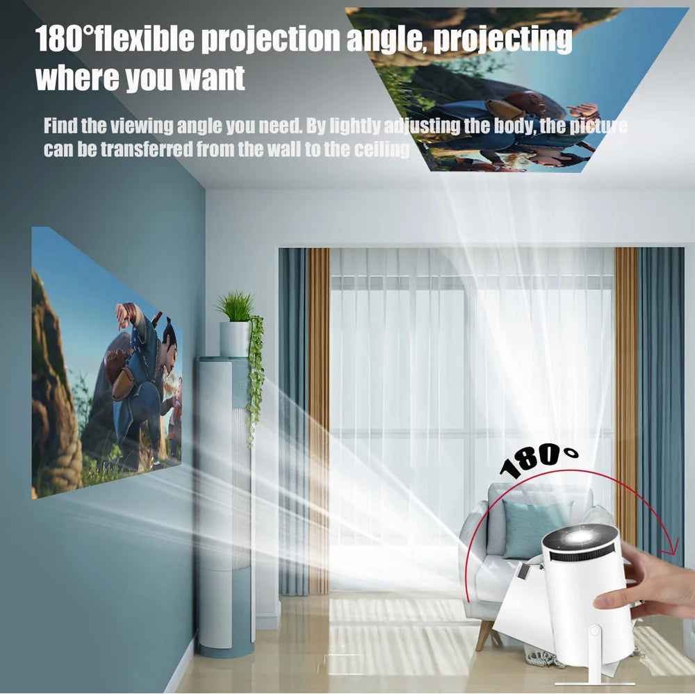 SkyBeam 4K Android Projector