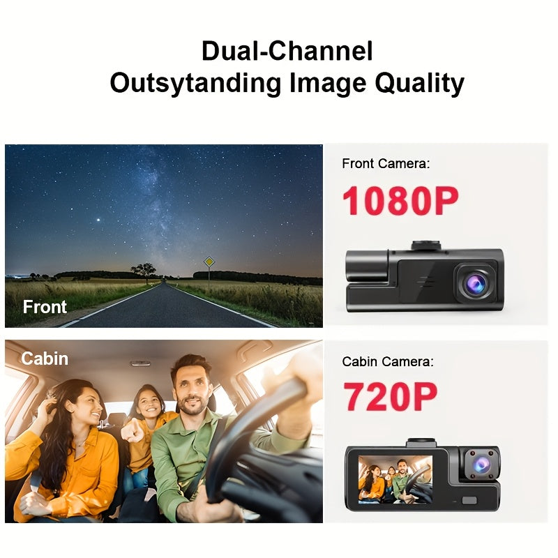 SafeCam Dual Dash Cam